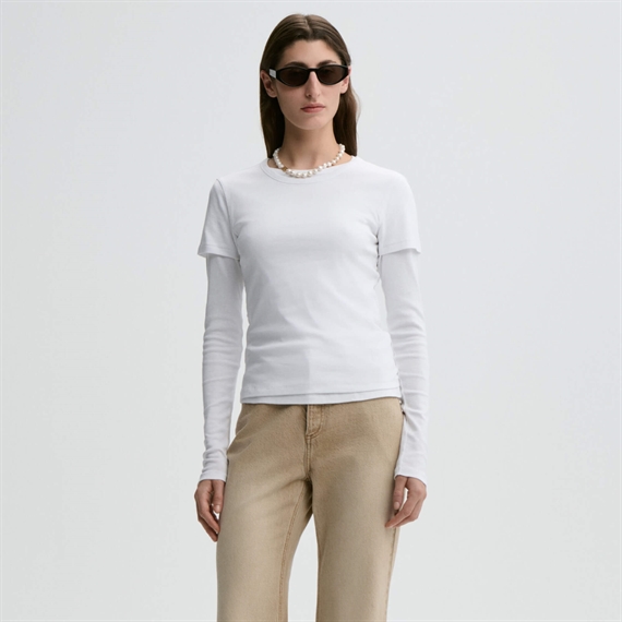By Malene Birger Alicia T-Shirt, Pure White